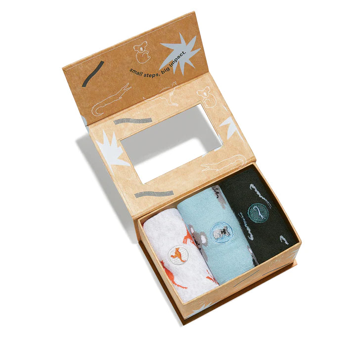 Conscious Step, Boxed Set Ankle Socks That Plant Trees