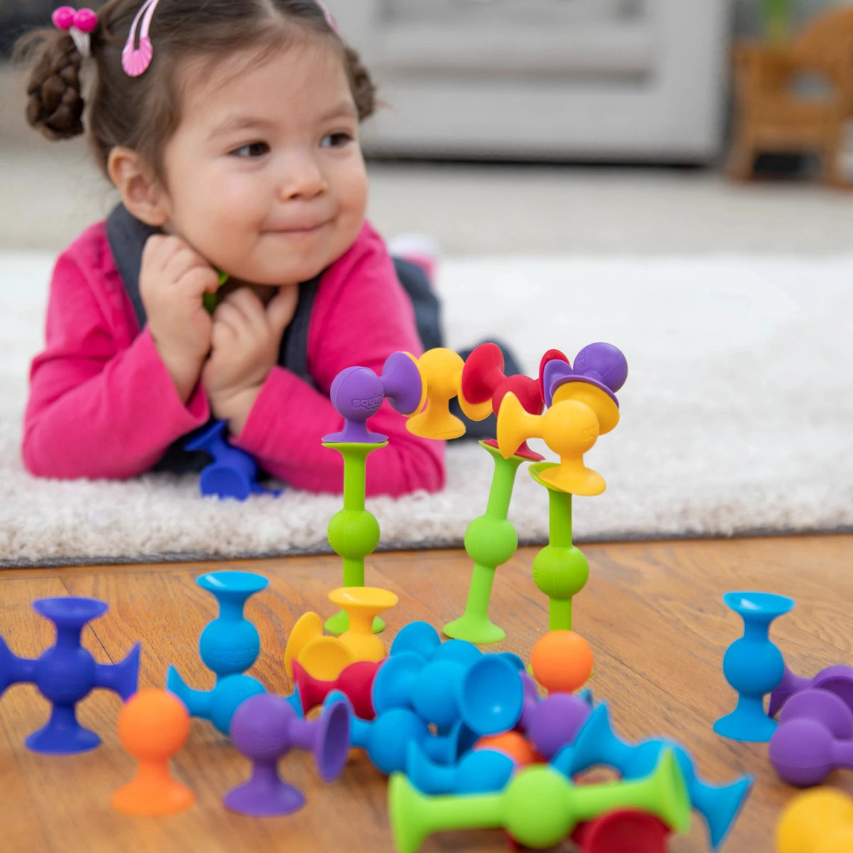 Fat Brain Toy Squigz Starter Set (24 piece set) Colorado Baby
