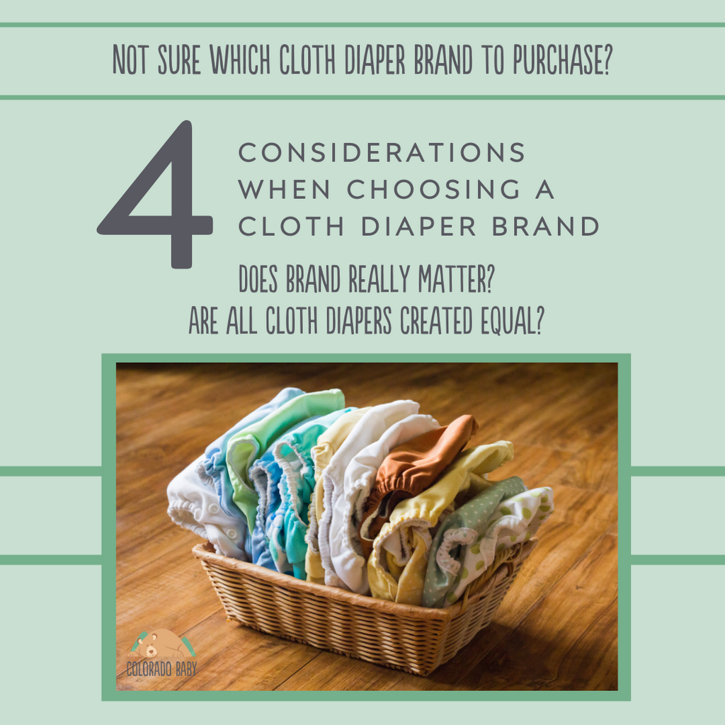 Choosing a Cloth Diaper Brand