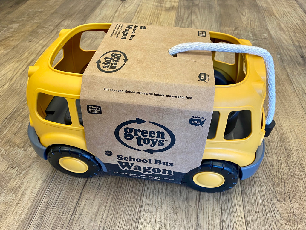 Featured Toy: School Bus Wagon (by Green Toys)