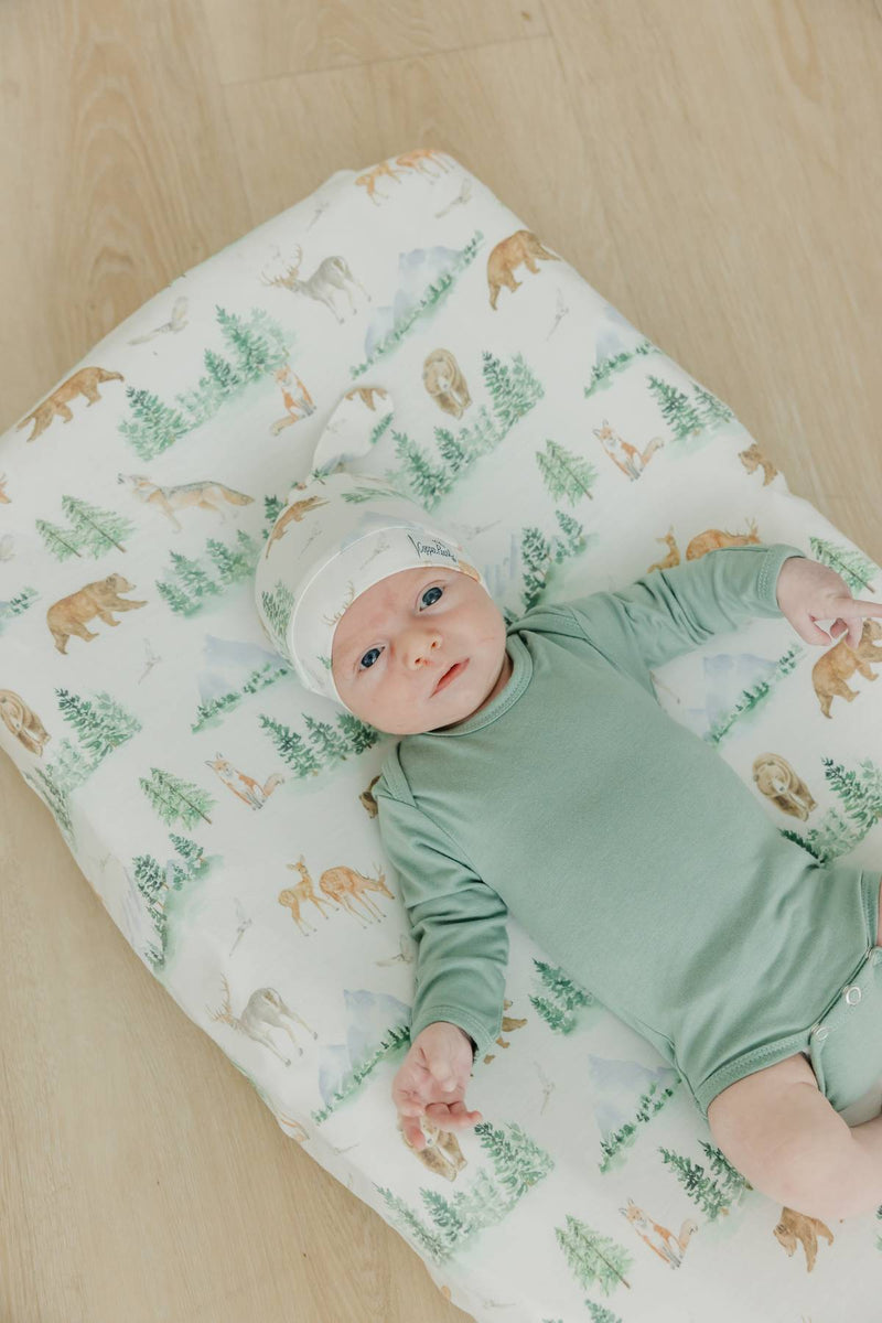 Copper Pearl - Top Knot Hat - Grayson – Colorado Baby