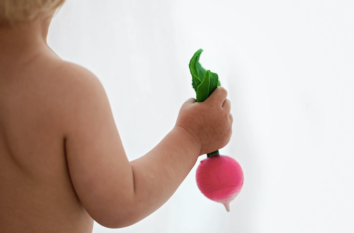 Oli and Carol - Teether - Ramona the Radish – Colorado Baby